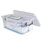 Simplify Storage Bin, Plastic, Clear, 5.7 in H, 8.4 in W, 5.7 in L 15096 - alternate 5